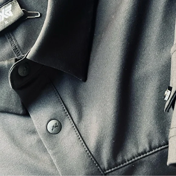PXG Black Polo Shirt Classic Design - Picture 4 of 6